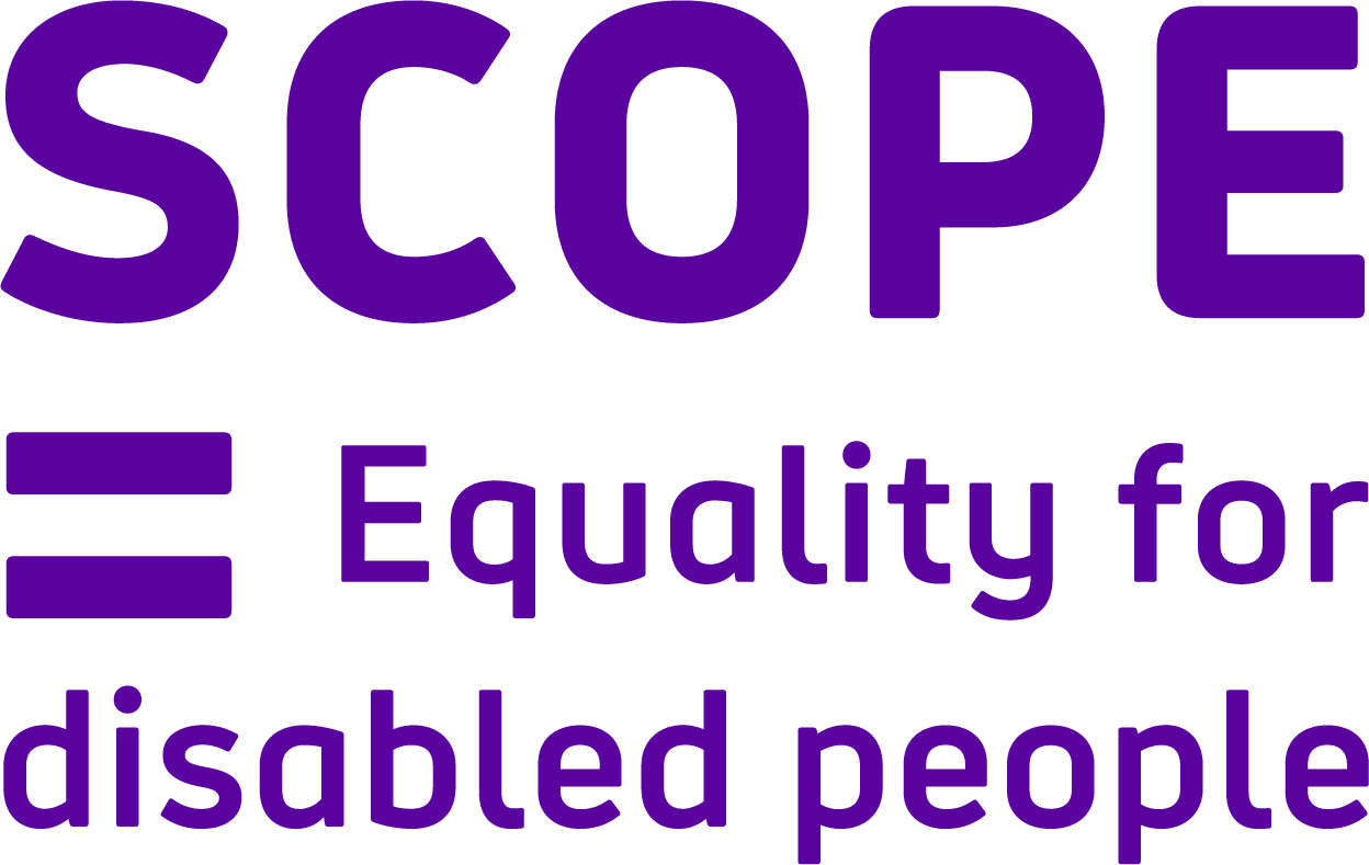 Scope - equality for disabled people logo