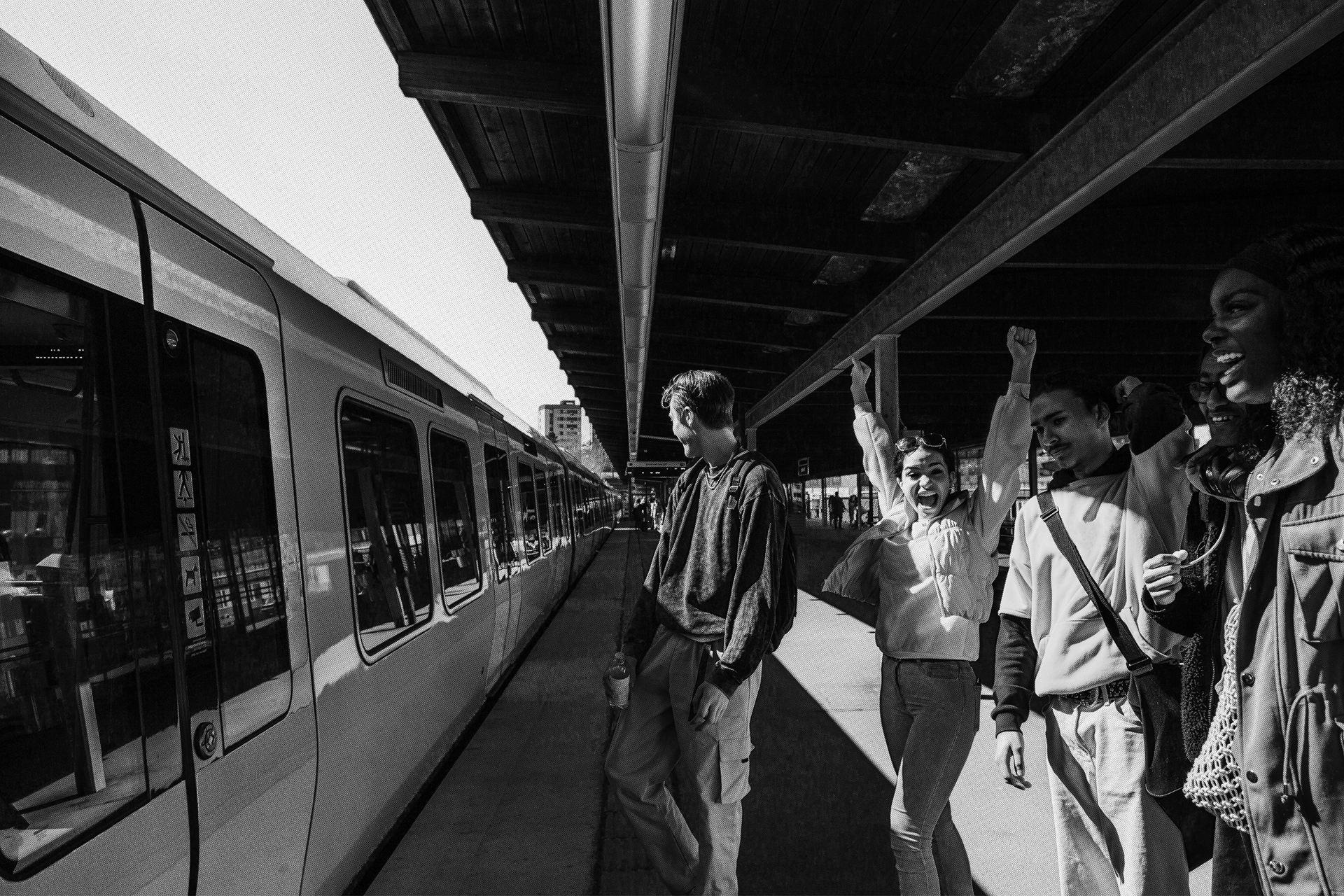 I came by train